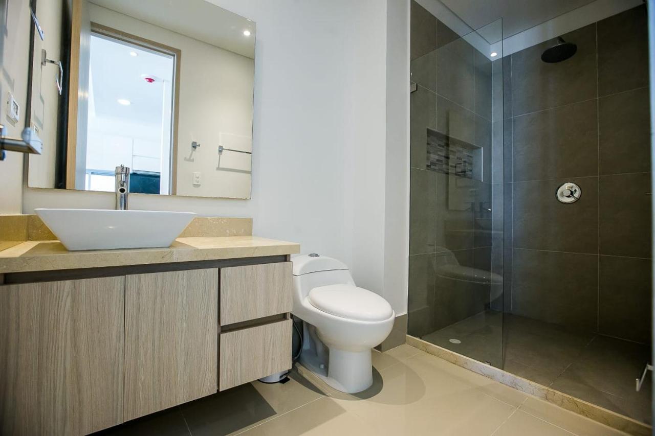 Apartamento En Edificio Murano Elite Frente A Las Playas De Bocagrande Cartagena Exteriör bild