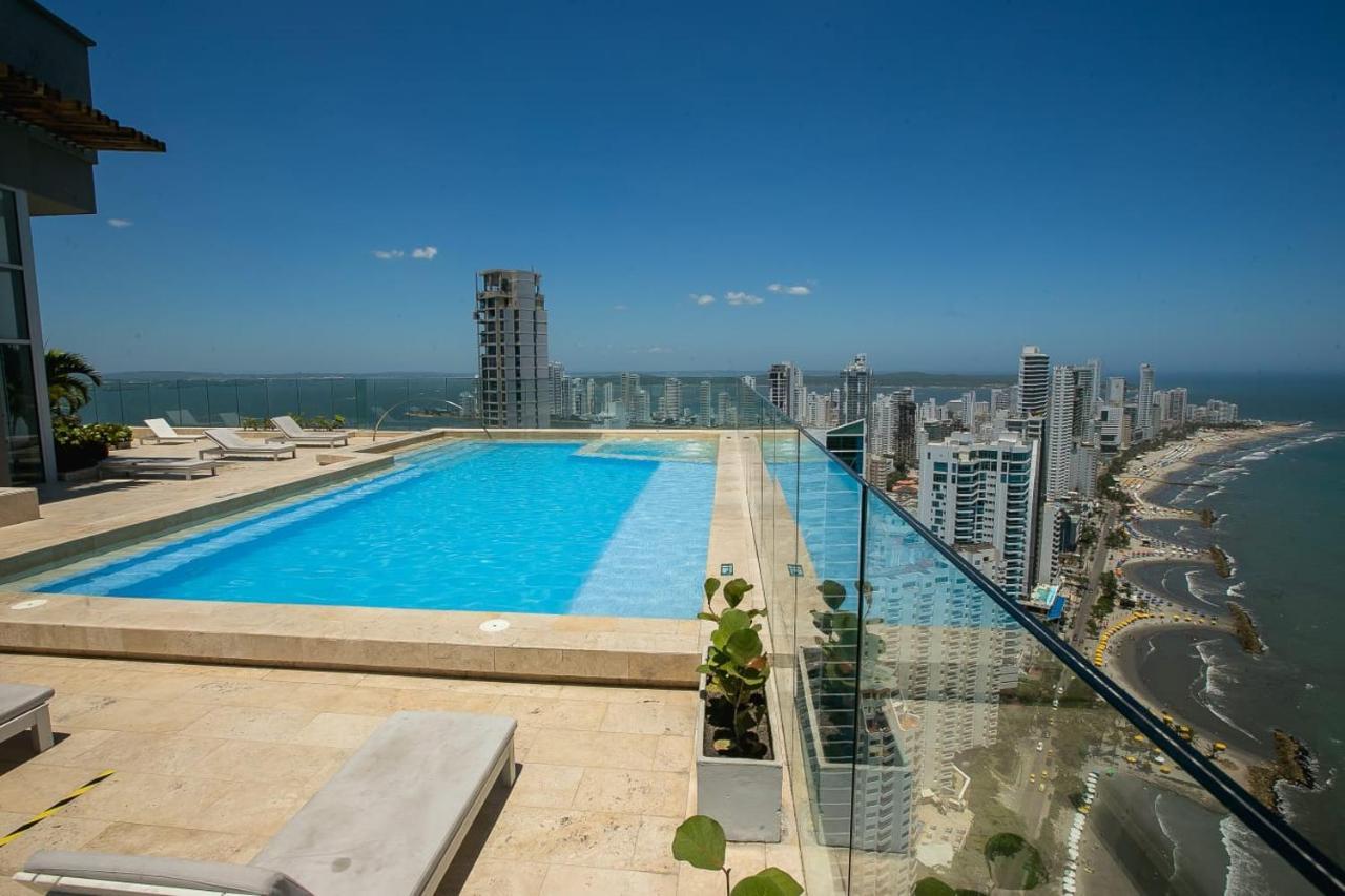 Apartamento En Edificio Murano Elite Frente A Las Playas De Bocagrande Cartagena Exteriör bild