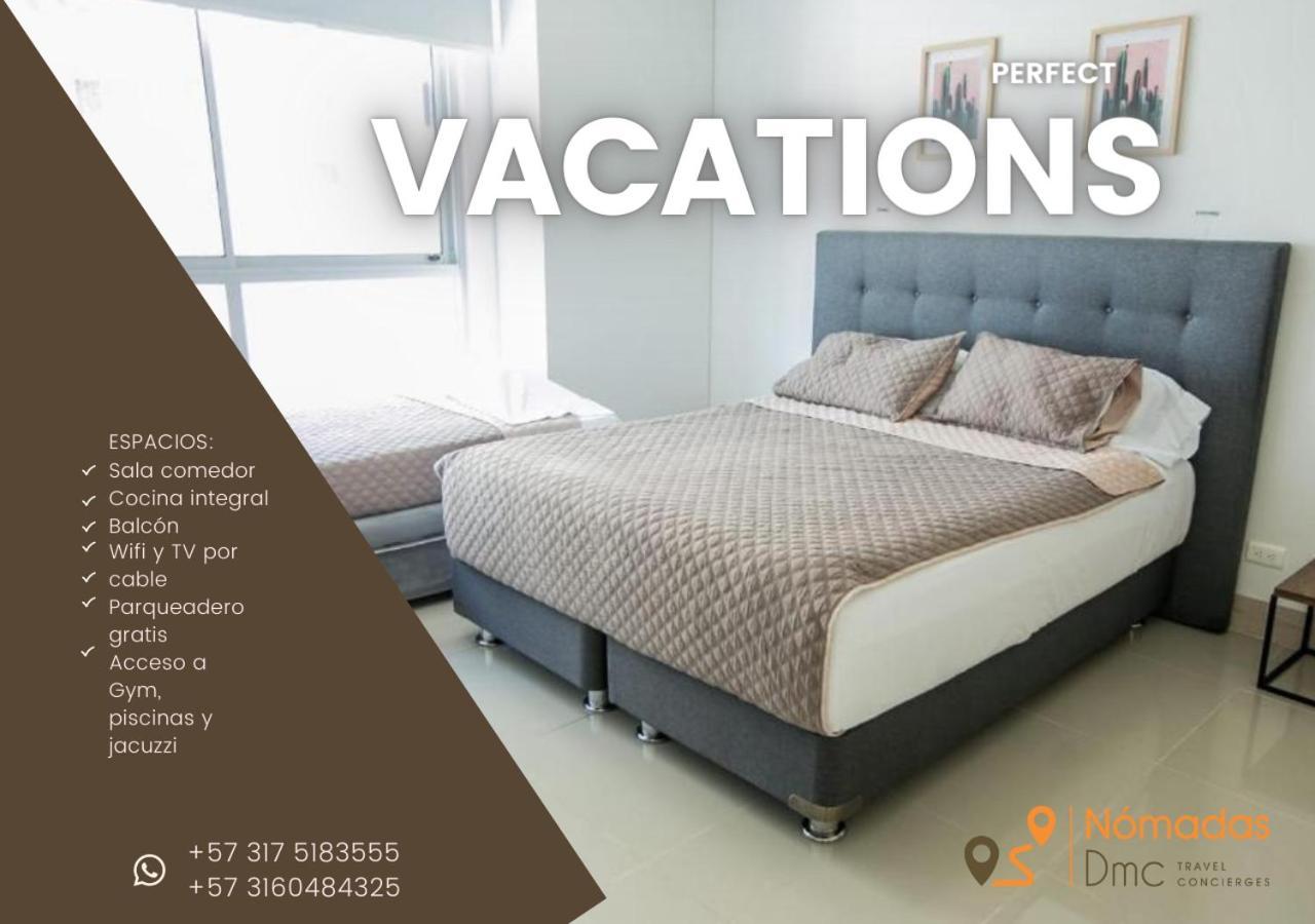 Apartamento En Edificio Murano Elite Frente A Las Playas De Bocagrande Cartagena Exteriör bild